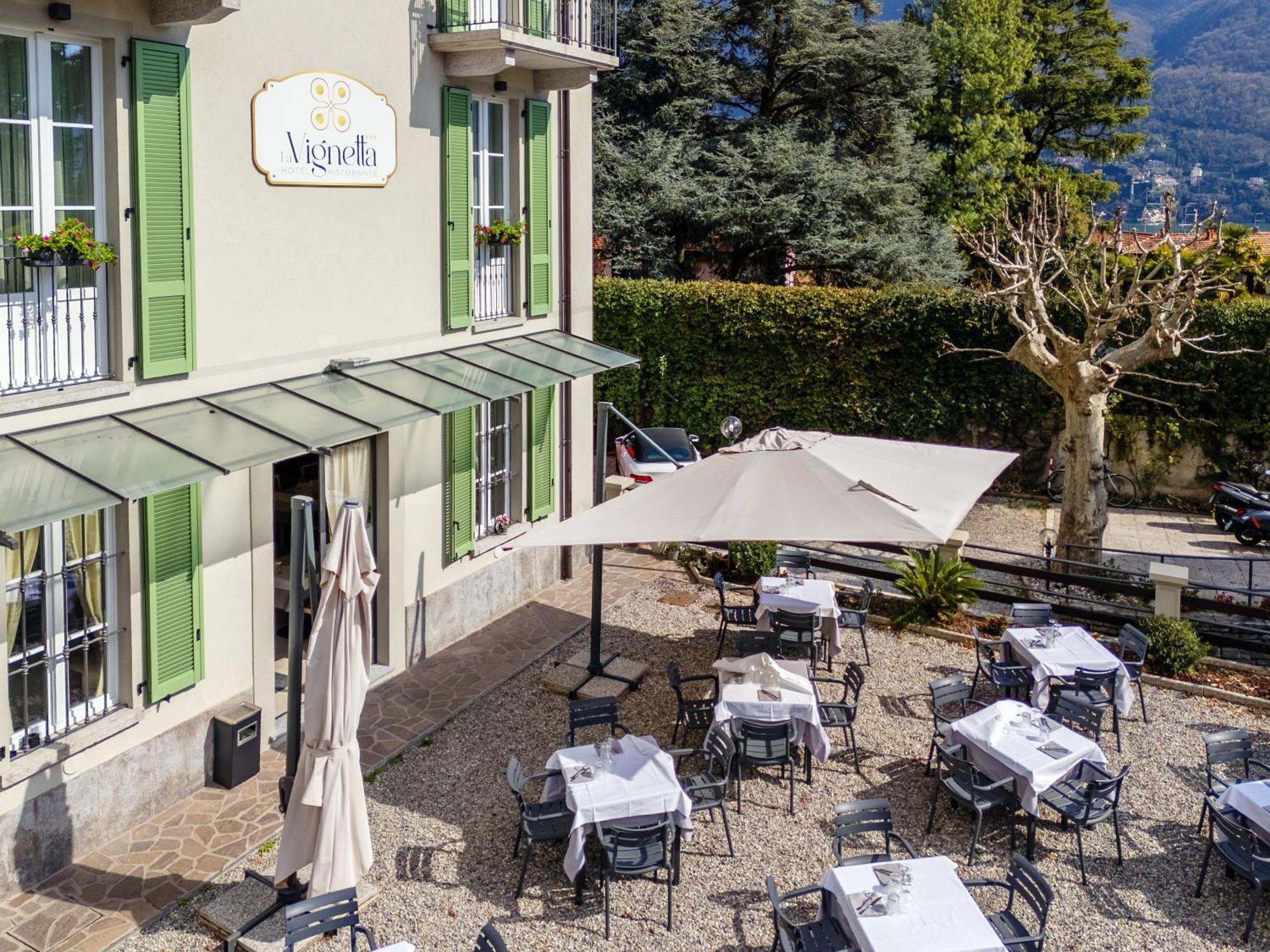 Hotel Ristorante La Vignetta Cernobbio Eksteriør billede