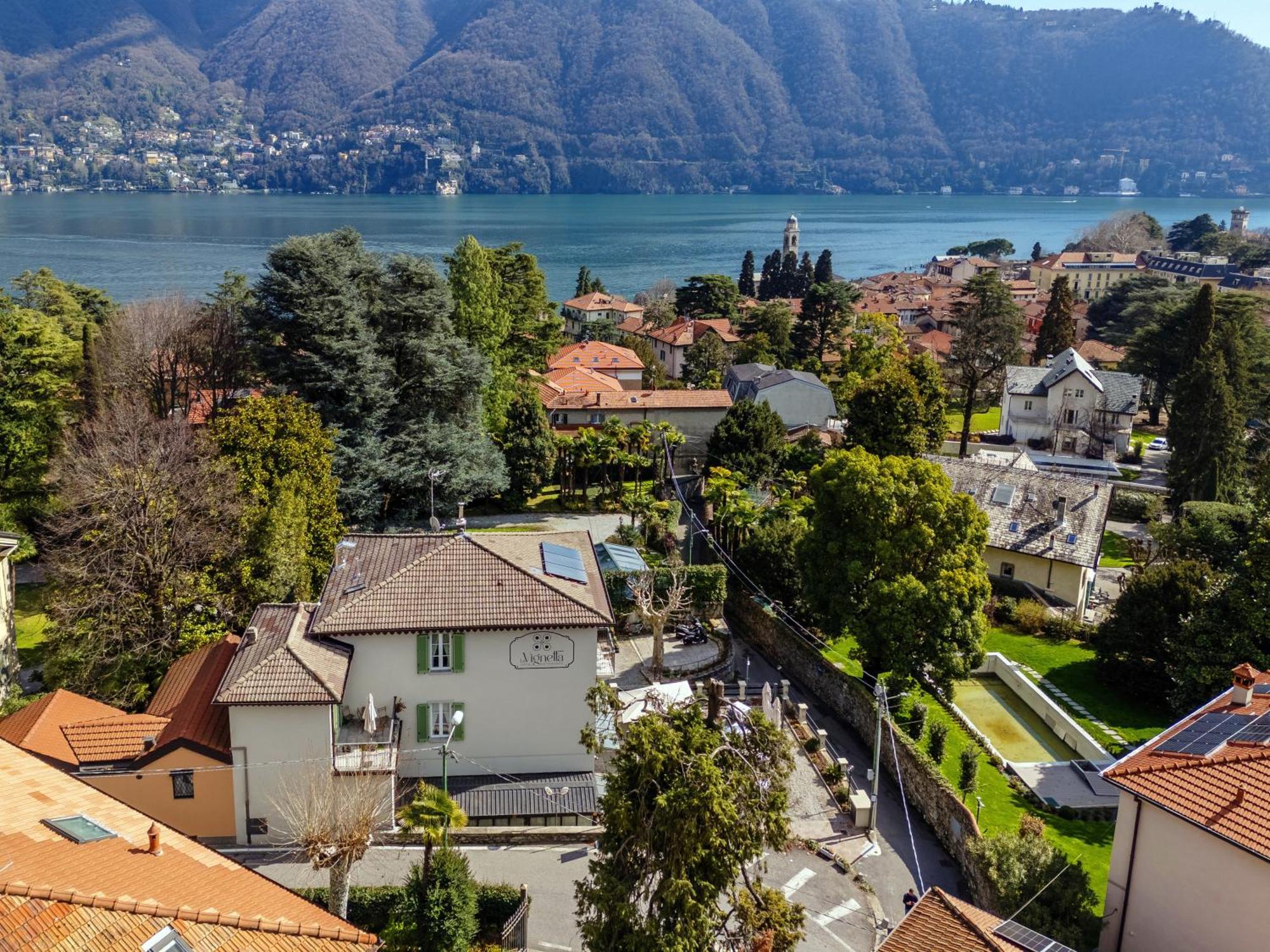 Hotel Ristorante La Vignetta Cernobbio Eksteriør billede