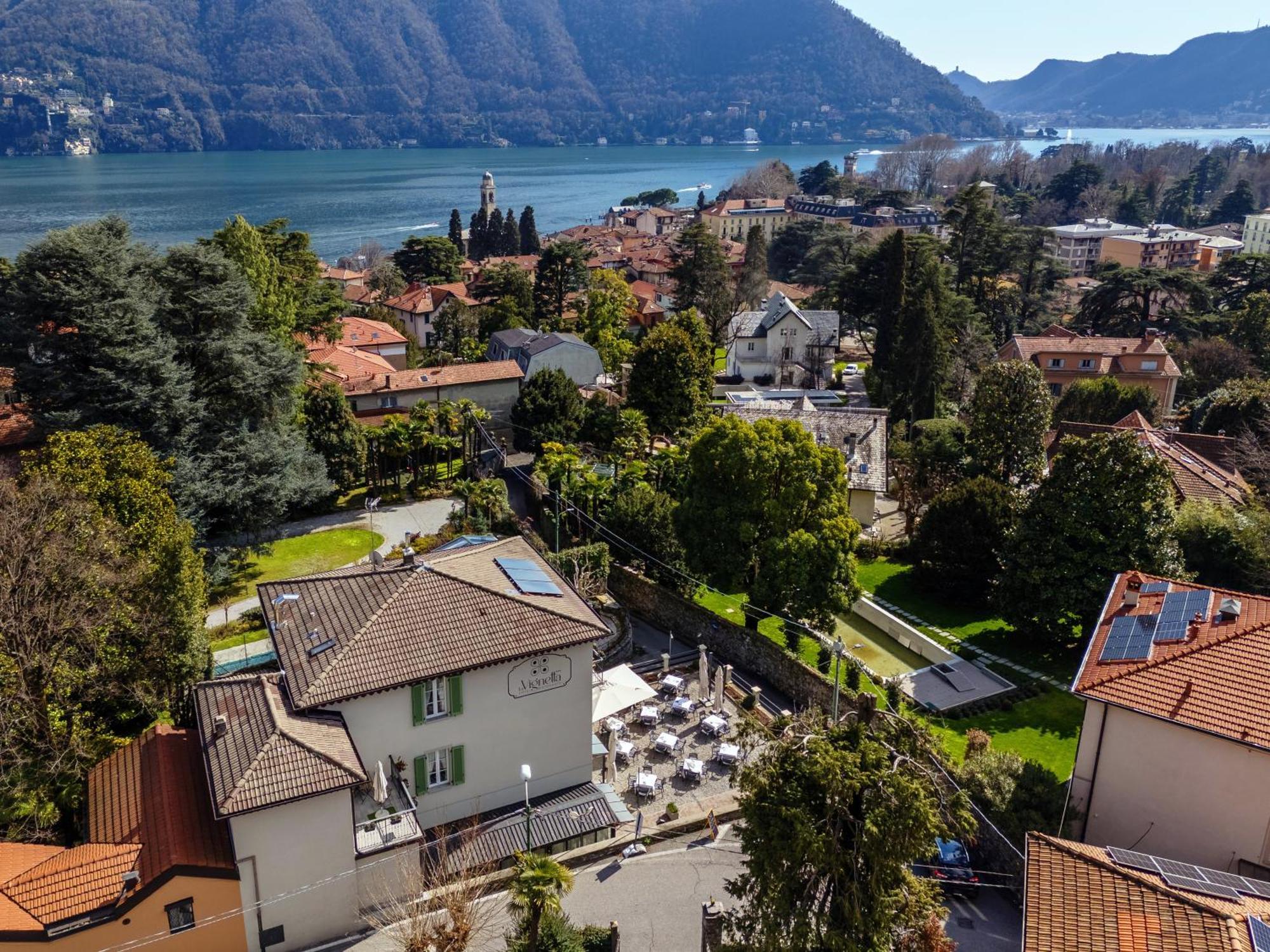 Hotel Ristorante La Vignetta Cernobbio Eksteriør billede