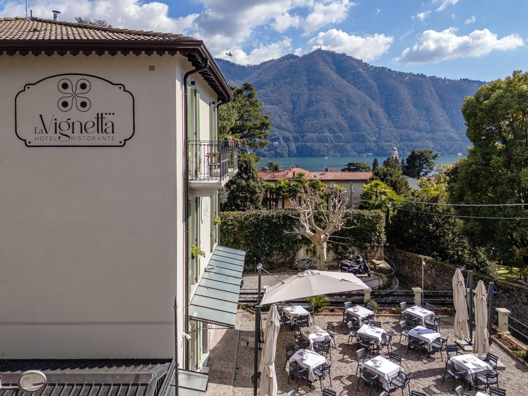 Hotel Ristorante La Vignetta Cernobbio Eksteriør billede