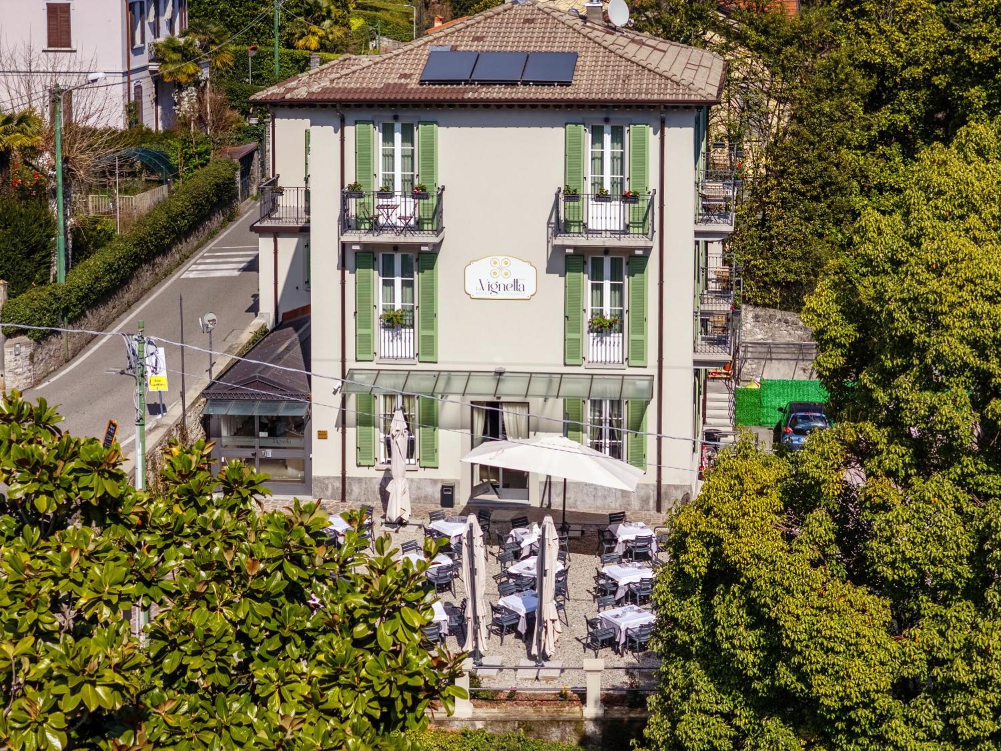 Hotel Ristorante La Vignetta Cernobbio Eksteriør billede